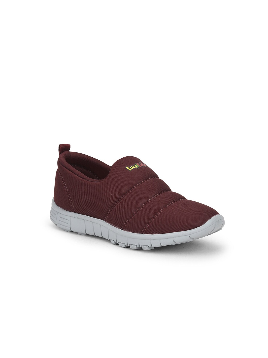

Liberty Unisex Kids Maroon Mesh Walking Non-Marking Shoes
