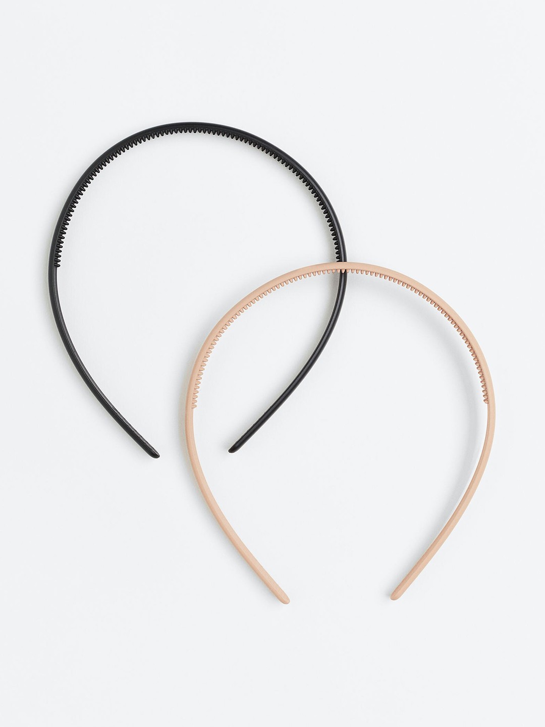 

H&M Women Beige & Black Set of 2 Hairband
