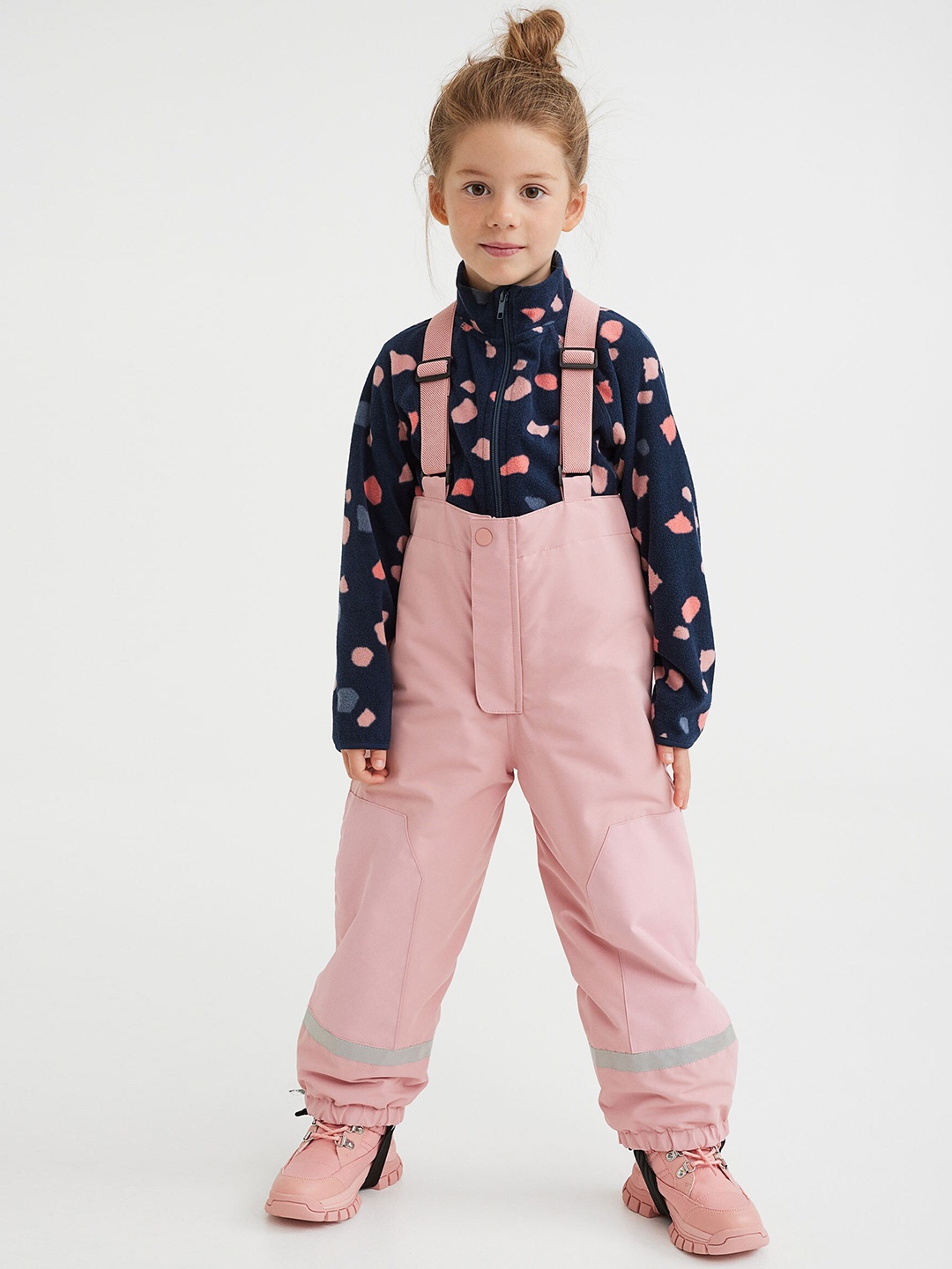 

H&M Girls Waterproof Outdoor Trousers, Pink