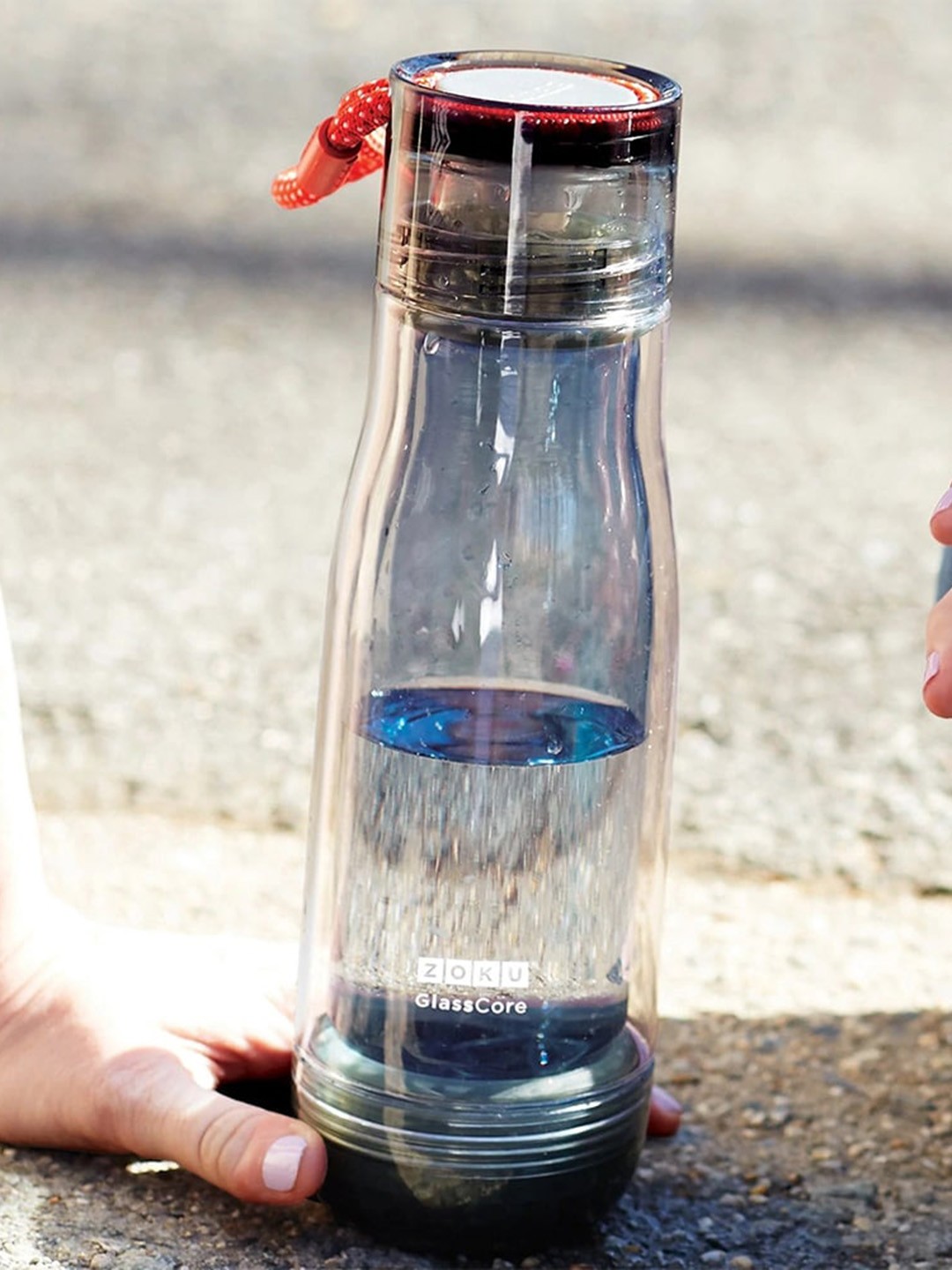 

ZOKU Grey Active Outer Core Water Bottle 473 ml