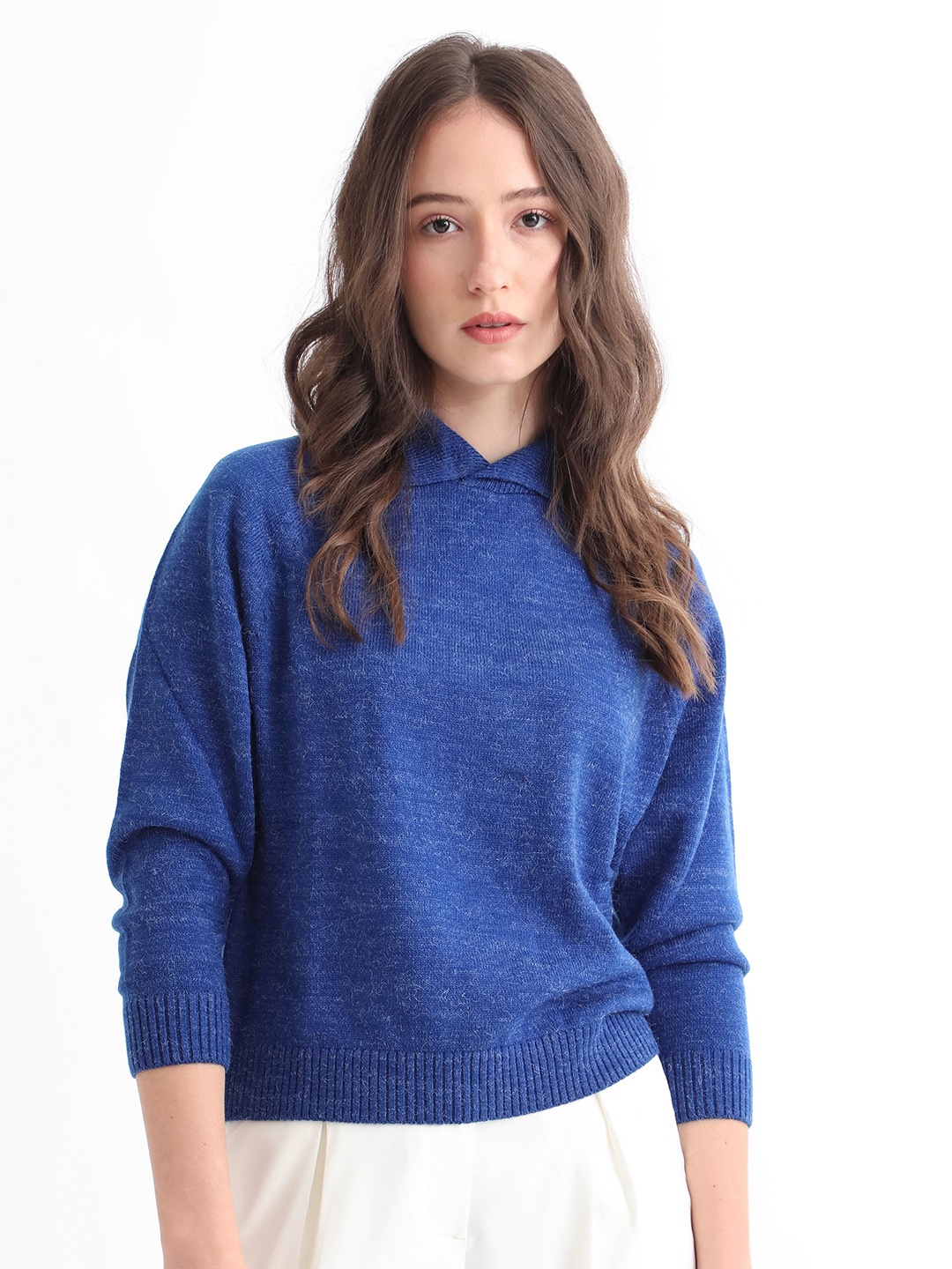 

RAREISM Women Blue Pullover