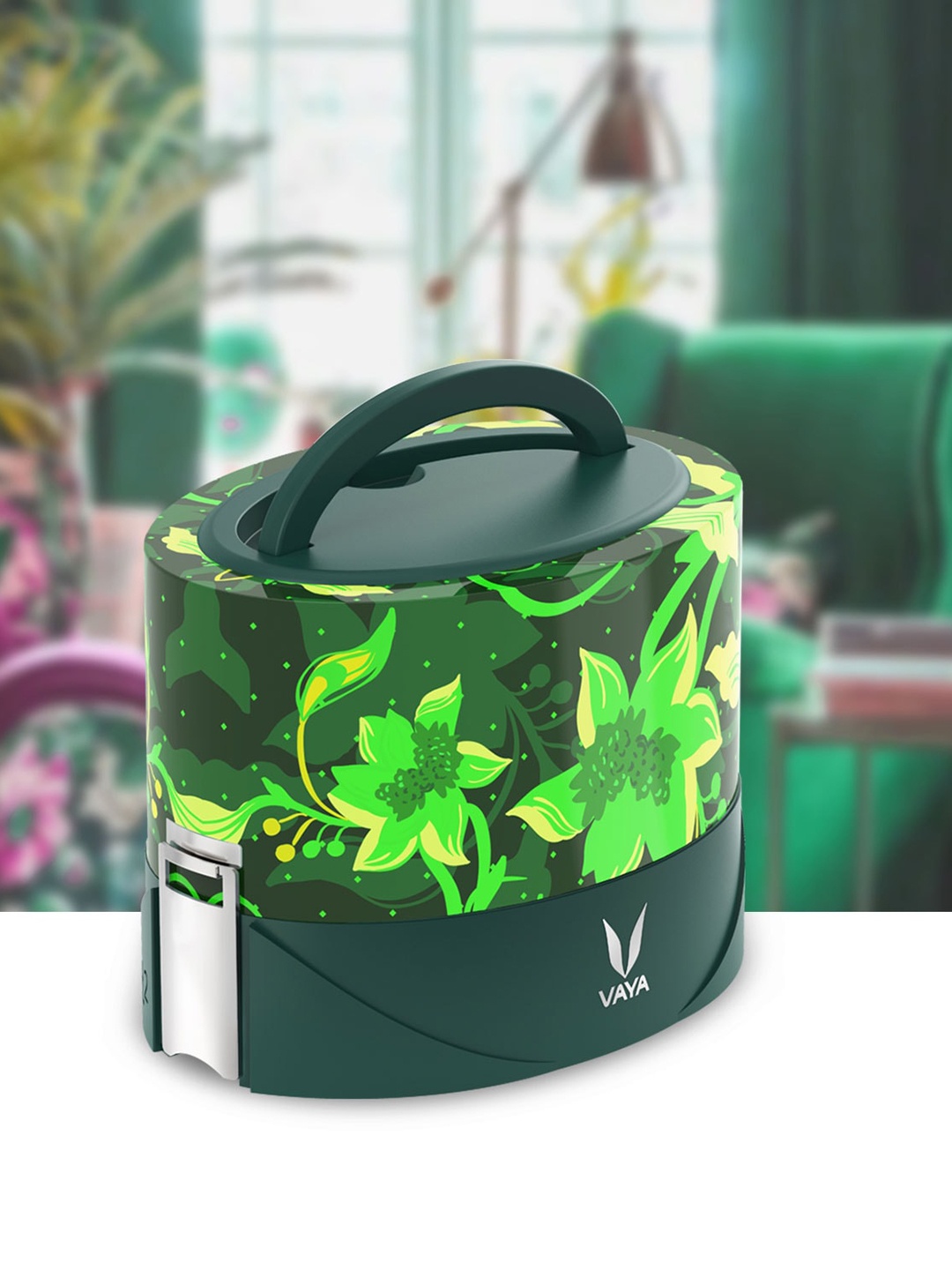 

Vaya Tyffyn Lyte Unisex Kids Green Kitchen Storage 600 Ml