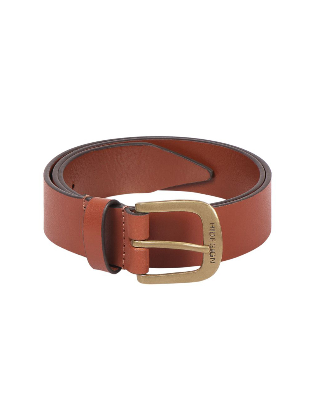 

Hidesign Women Tan Leather Formal Belt