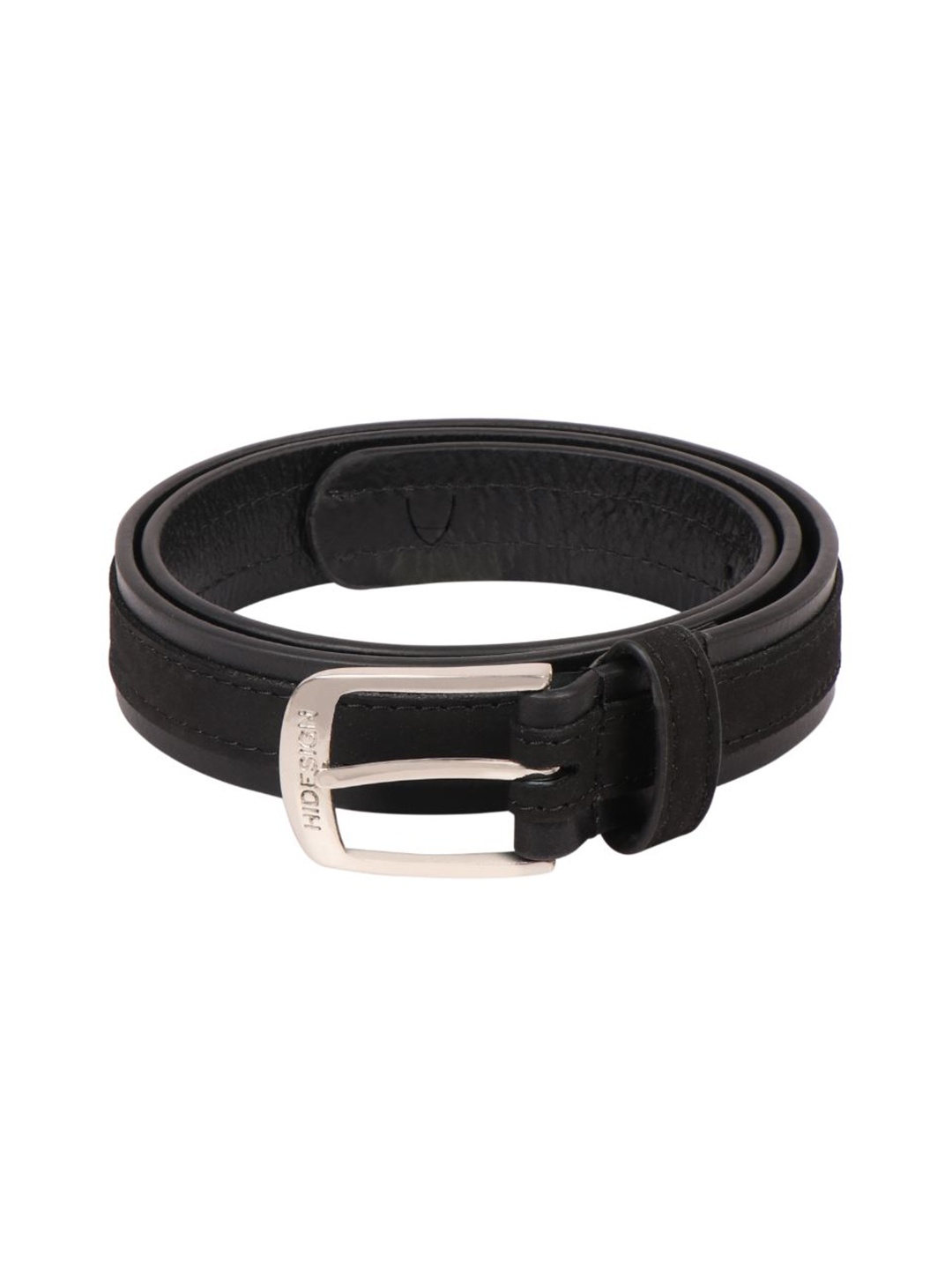 

Hidesign Women Black Leather Reversible Formal Belt
