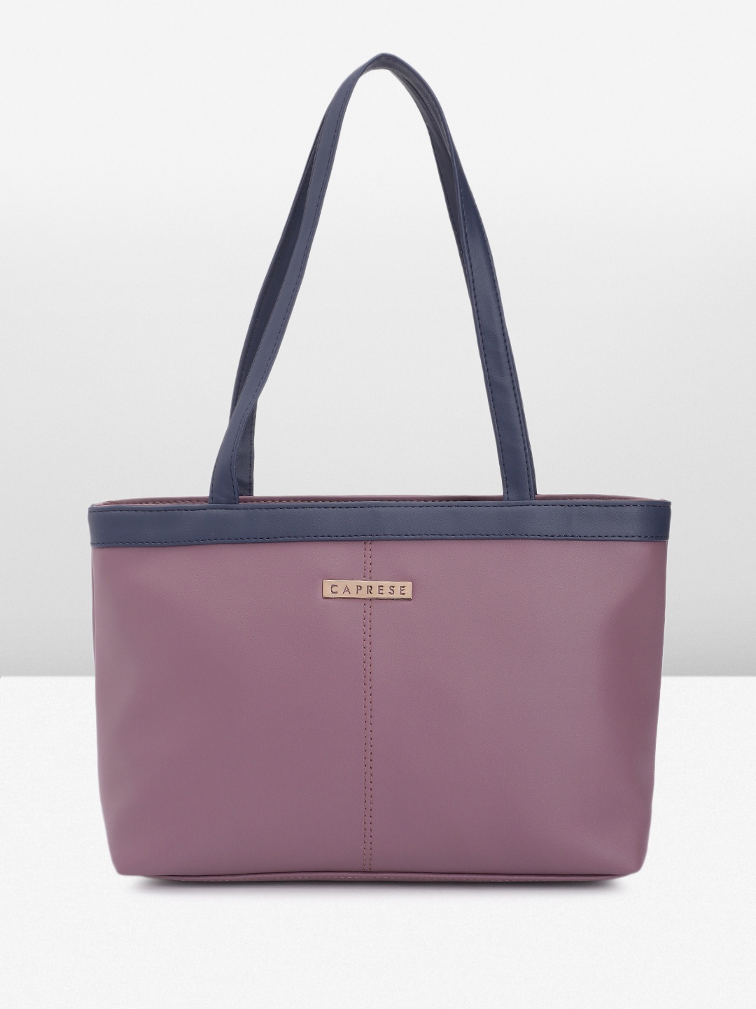 

Caprese Solid Structured Shoulder Bag, Purple