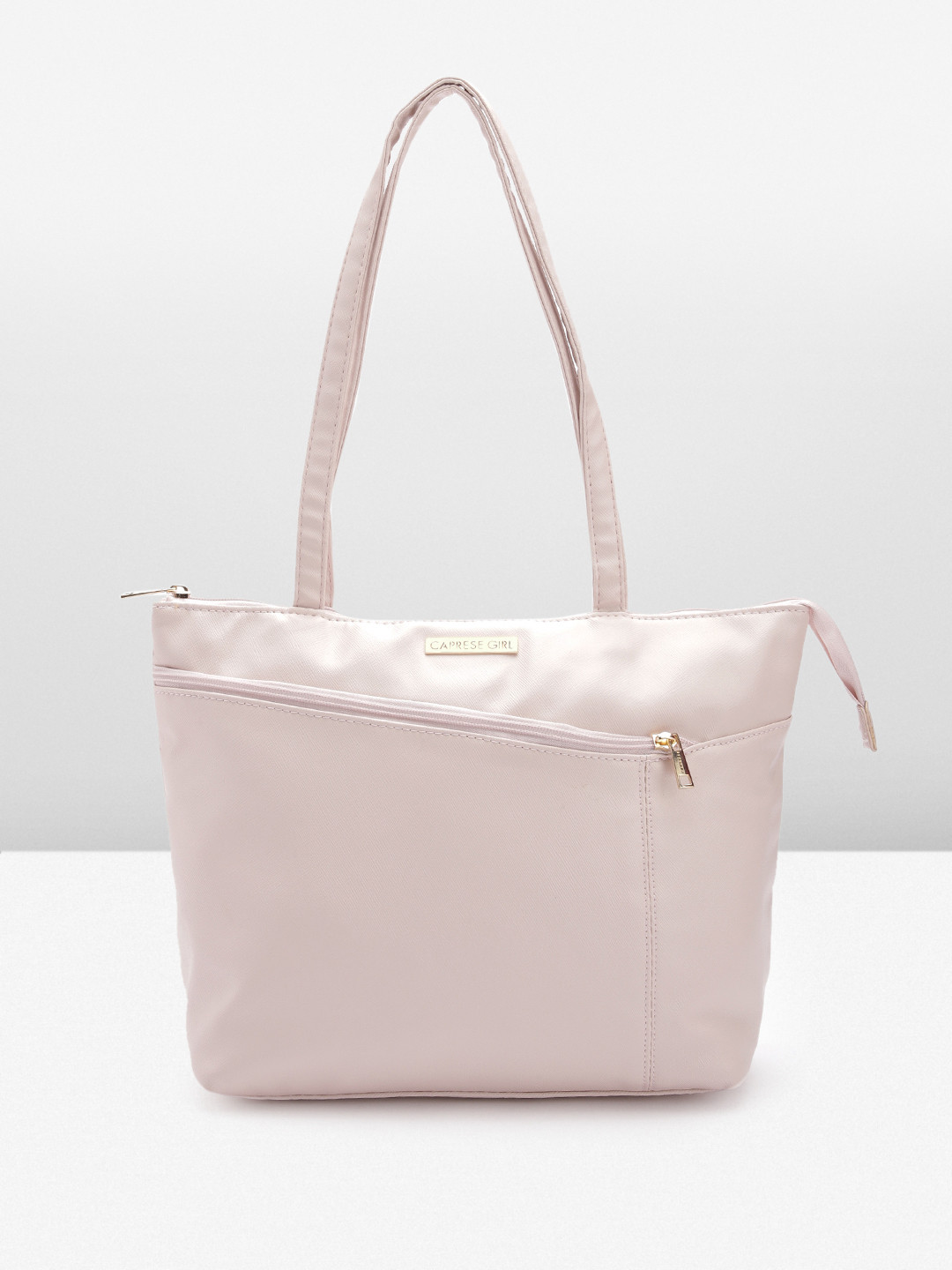 

Caprese Structured Shoulder Bag, Pink