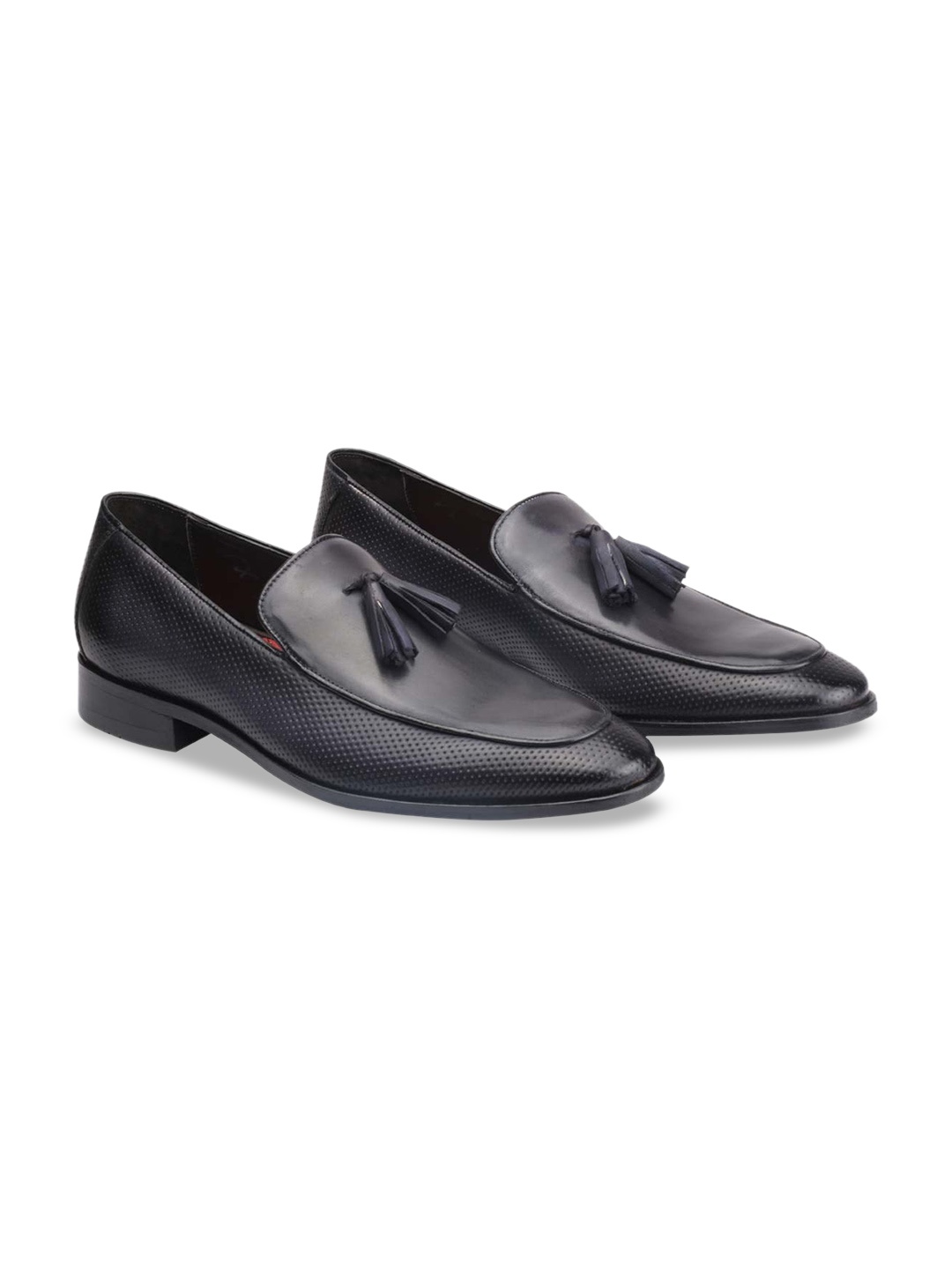 

Harrykson London Men Navy Blue Leather Lightweight Formal Loafers