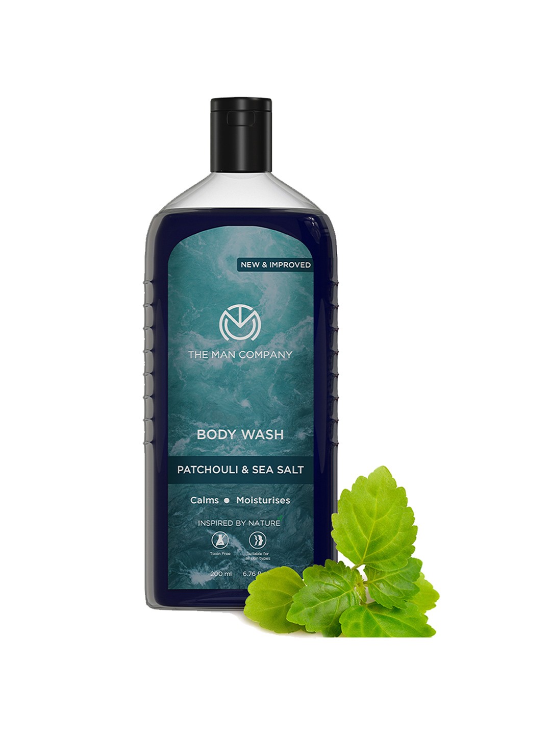 

THE MAN COMPANY Men Patchouli & Sea Salt Body Wash 200ml, Green