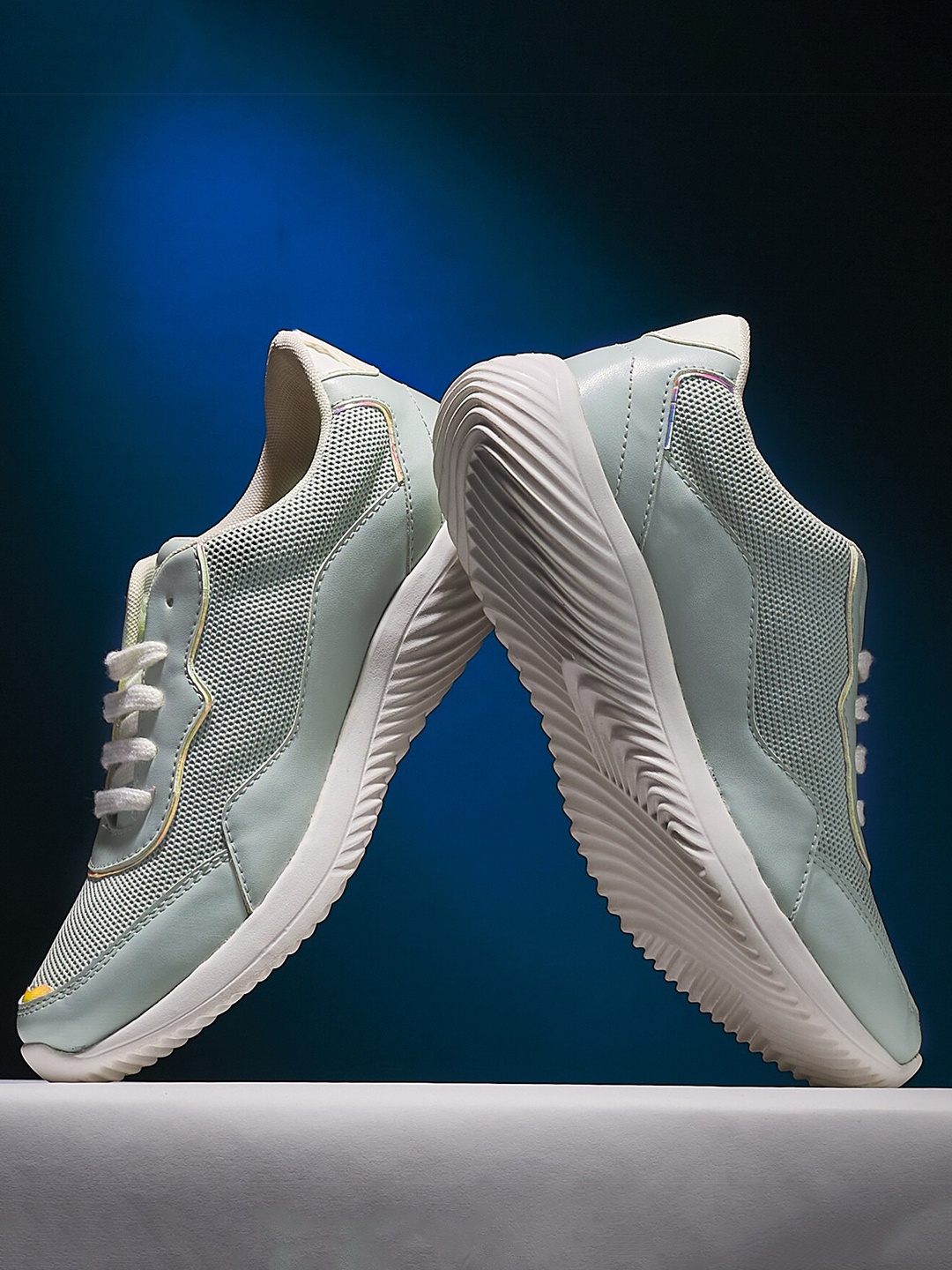 

Duke Women Sea Green Mesh Running Shoes