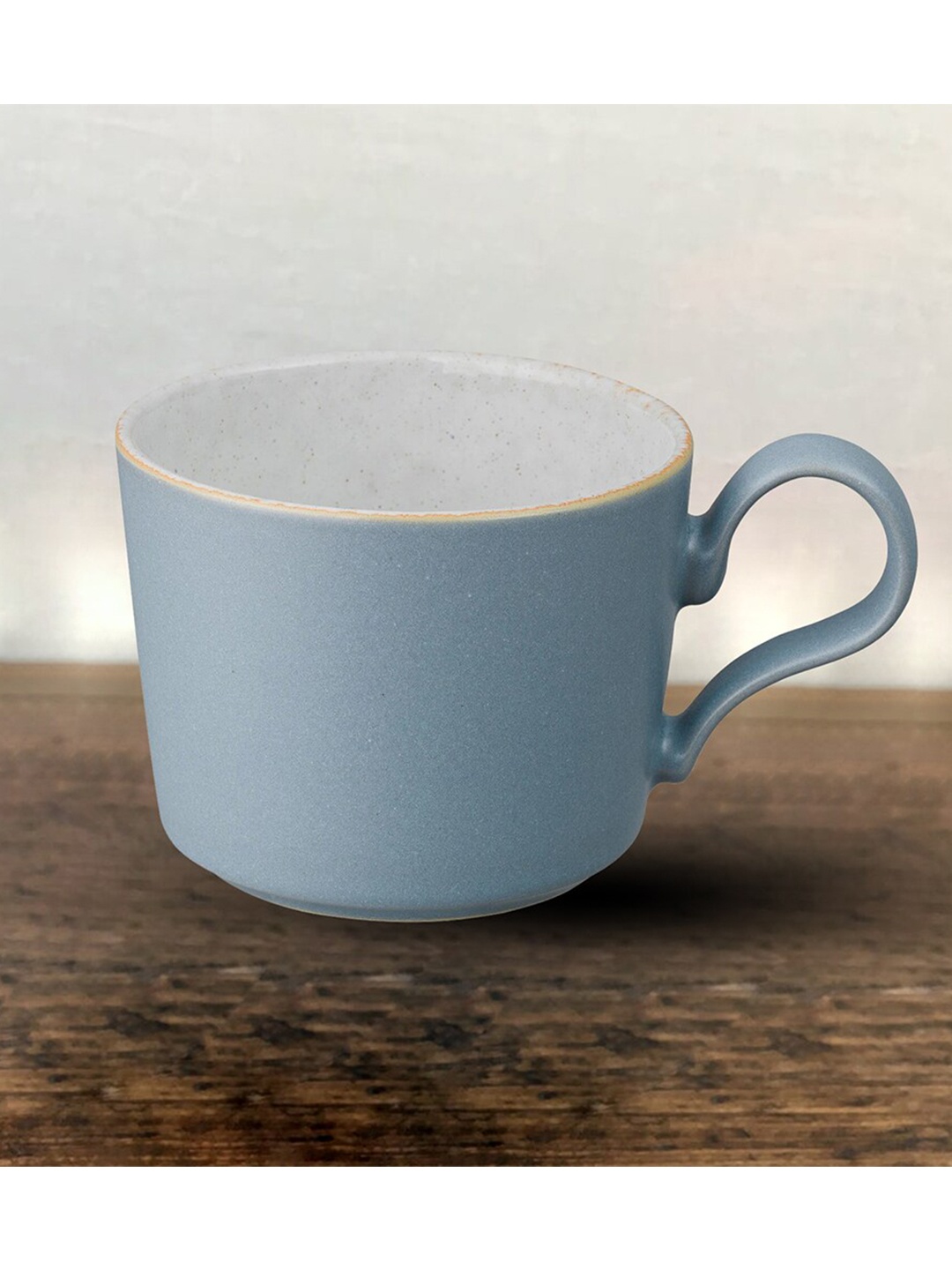 

Denby Blue Dishwasher safe Stoneware Matte Cup 220ml