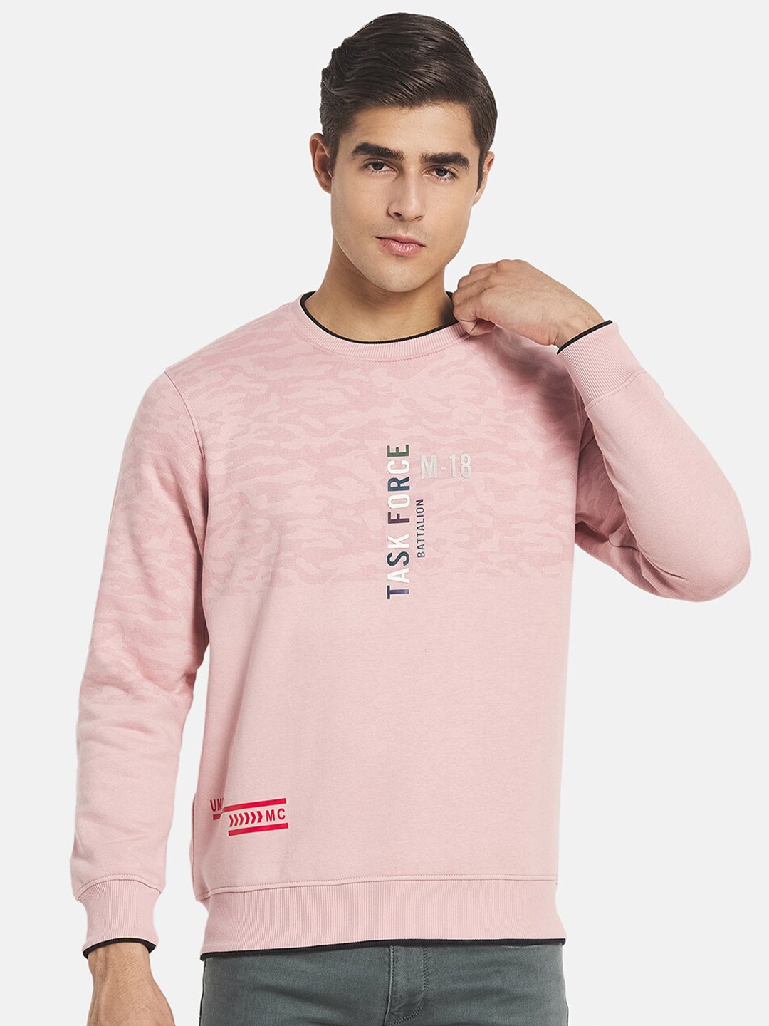 

Monte Carlo Men Pink Sweatshirt