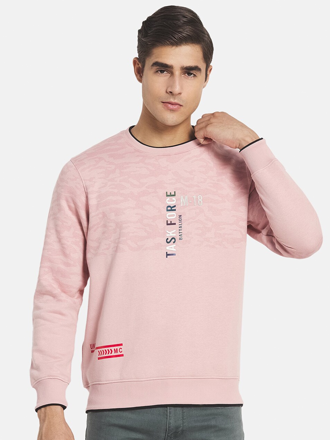 

Monte Carlo Men Pink Sweatshirt