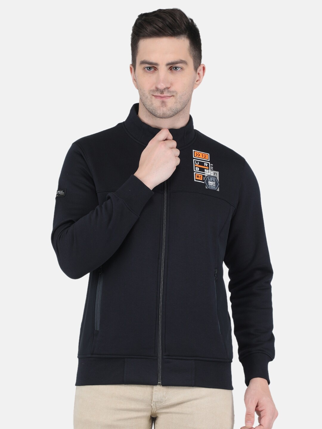 

Monte Carlo Men Navy Blue Sweatshirt