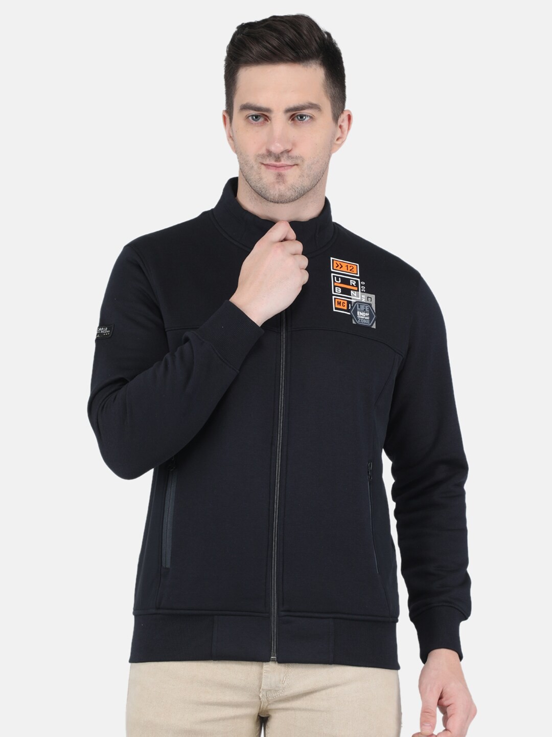 

Monte Carlo Men Navy Blue Sweatshirt