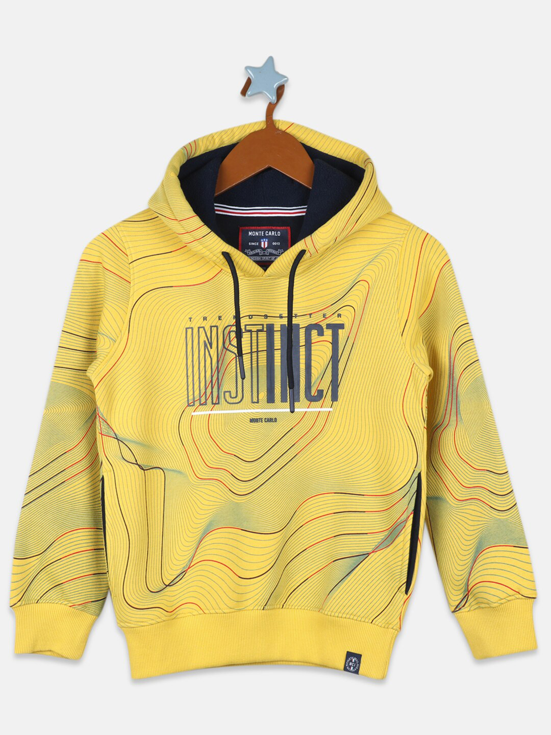 

Monte Carlo Boys Green Printed Sweatshirt