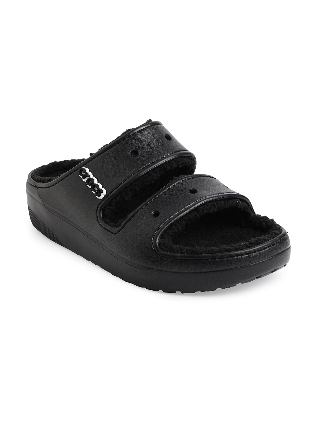 

Crocs Classic Cozzy Sandal, Black