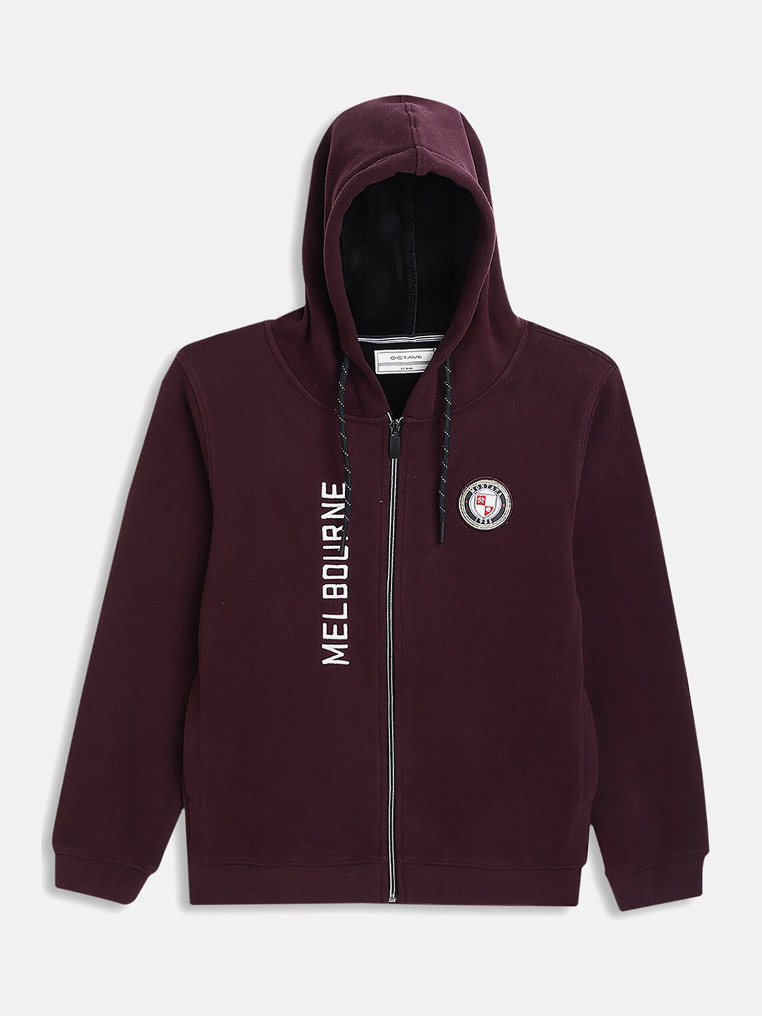 

Octave Boys Maroon Hooded Sweatshirt