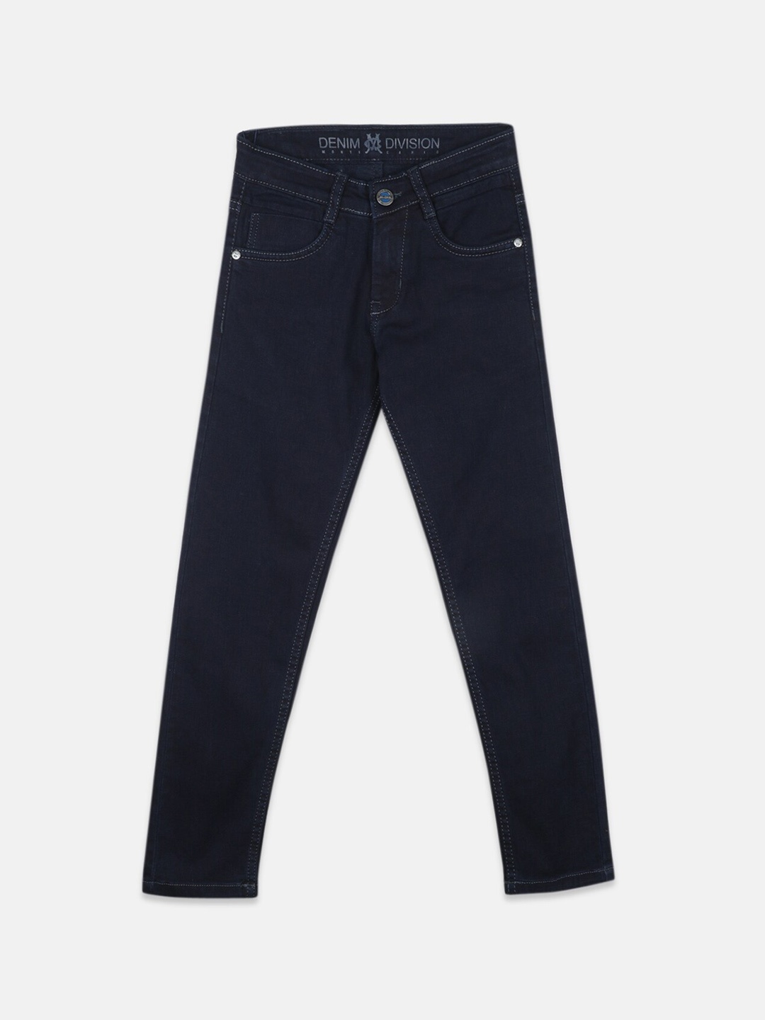 

Monte Carlo Boys Blue Slim Fit Stretchable Jeans
