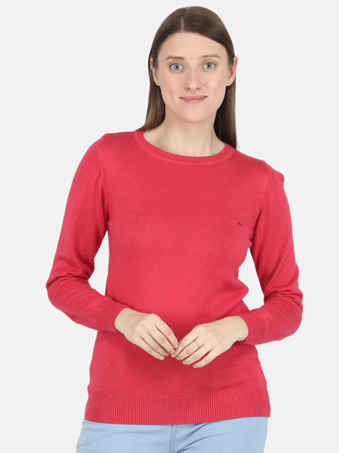 

Monte Carlo Pink Wool Top