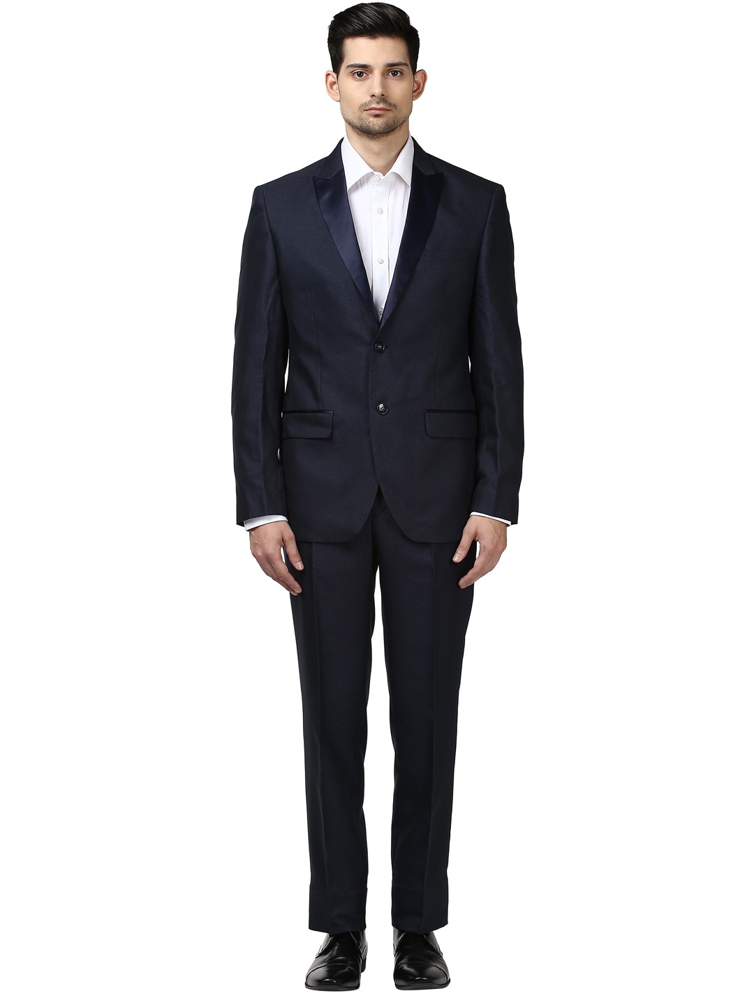 

Park Avenue Blue Woven Formal Suit