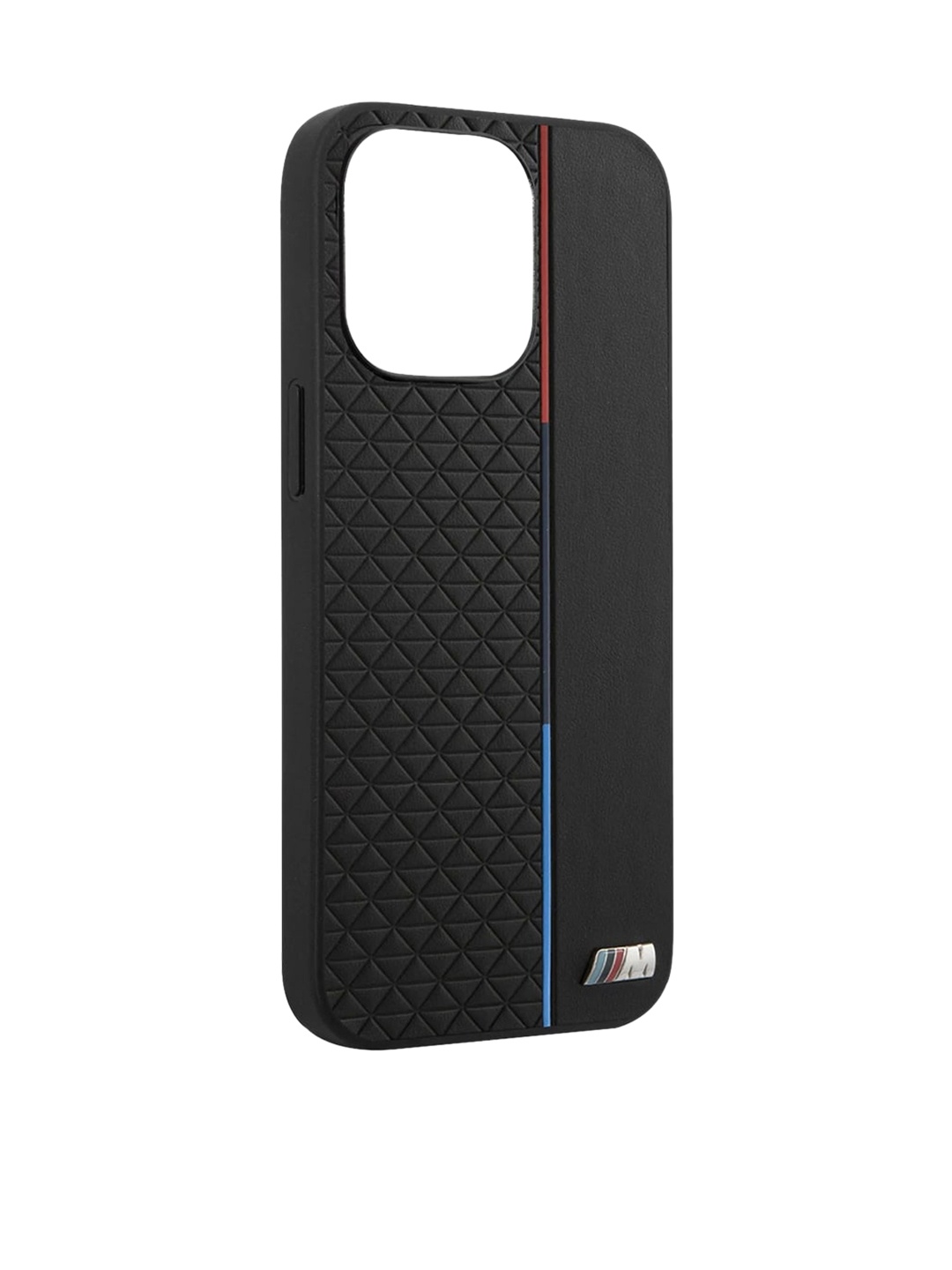 

TREEMODA Black Solid Leather iPhone14 Plus Phone Case