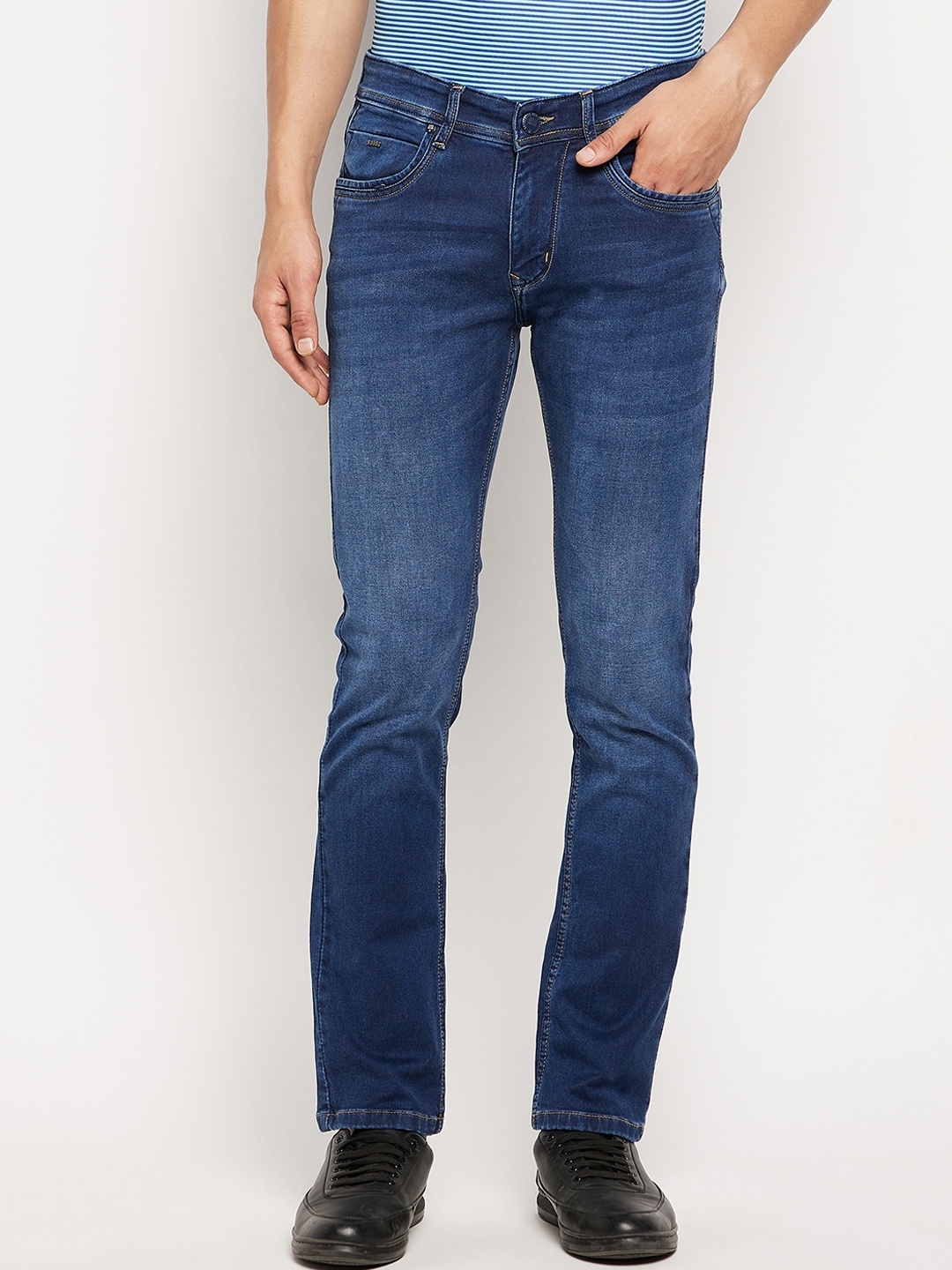

Duke Men Blue Slim Fit Light Fade Stretchable Jeans