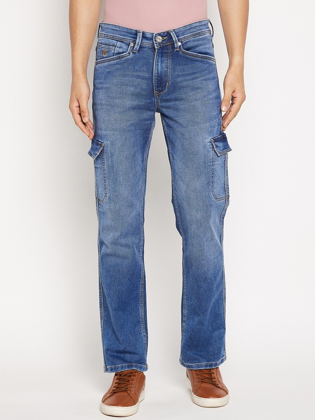 

Duke Men Blue Heavy Fade Medium Shade Stretchable Jeans