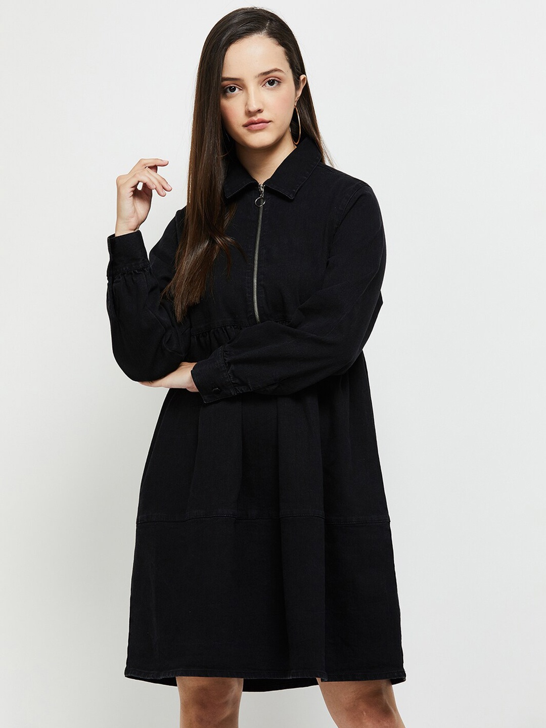 

max Black Shirt Dress