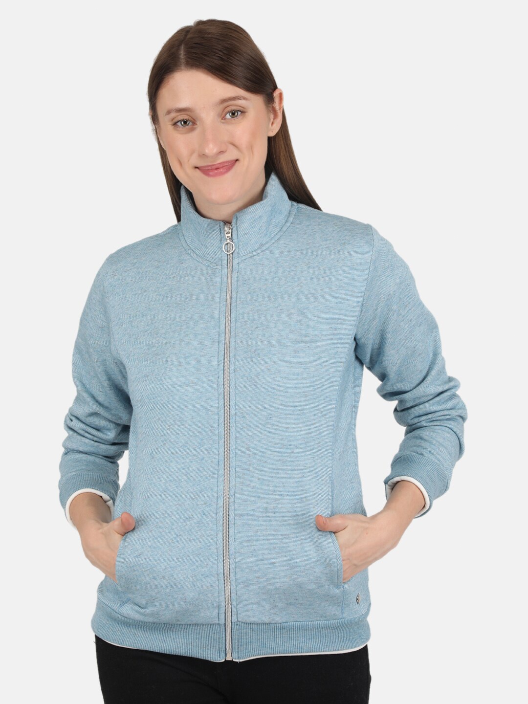 

Monte Carlo Women Blue Sweatshirt