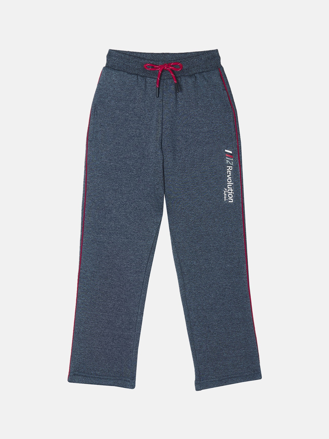 

Monte Carlo Boys Navy Blue Solid Regular-Fit Track Pant