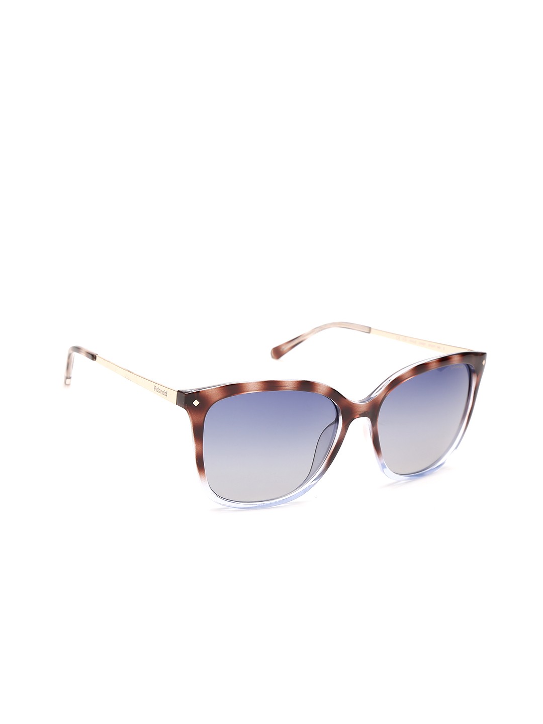 

Polaroid Women Polarised Square Sunglasses 4043/S O70 57Z7, Blue