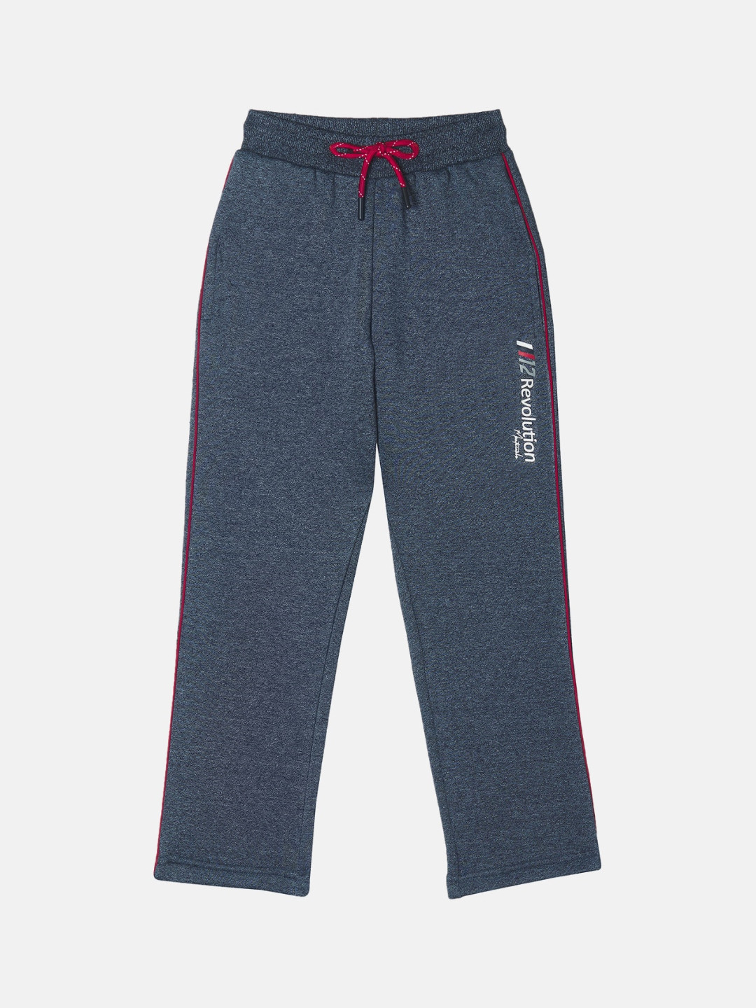 

Monte Carlo Boys Navy Blue Solid Track Pant