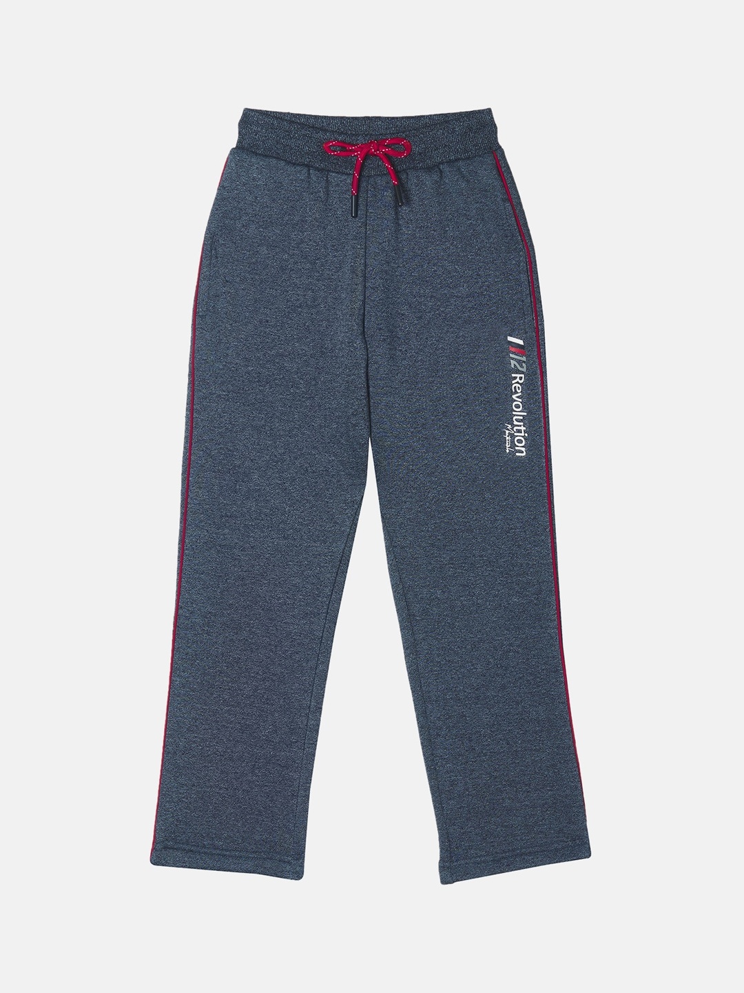 

Monte Carlo Boys Navy Blue Solid Track Pant