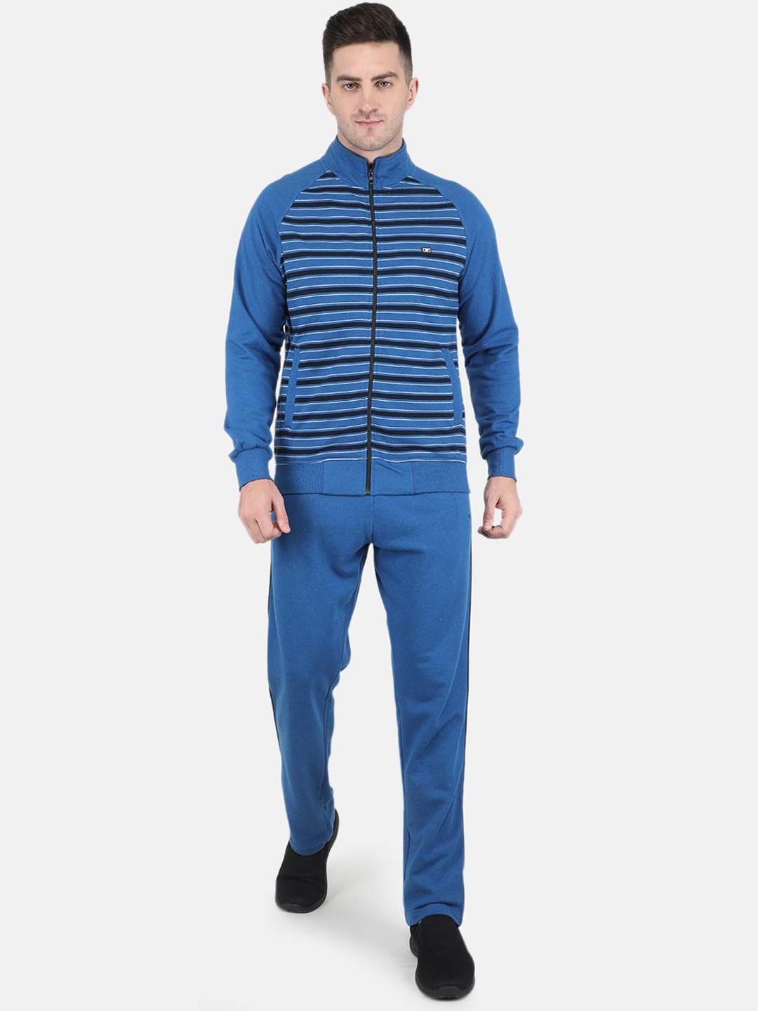 

Monte Carlo Men Blue Solid Tracksuits