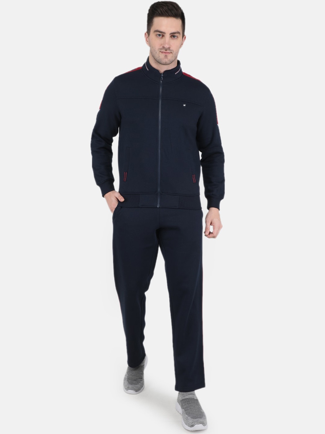 

Monte Carlo Men Navy Blue Solid Tracksuits