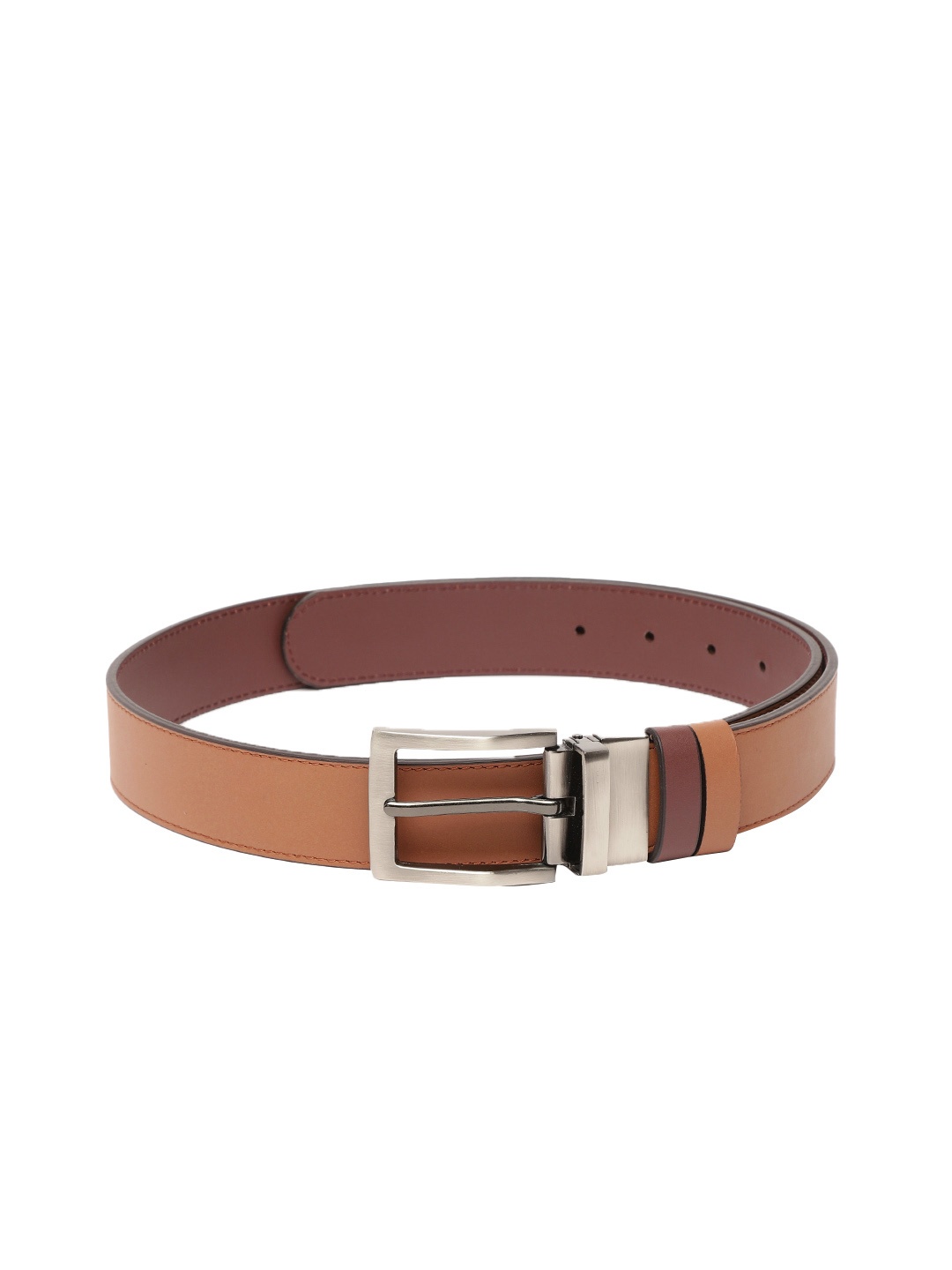 

Ducati Men Reversible Leather Belt, Brown