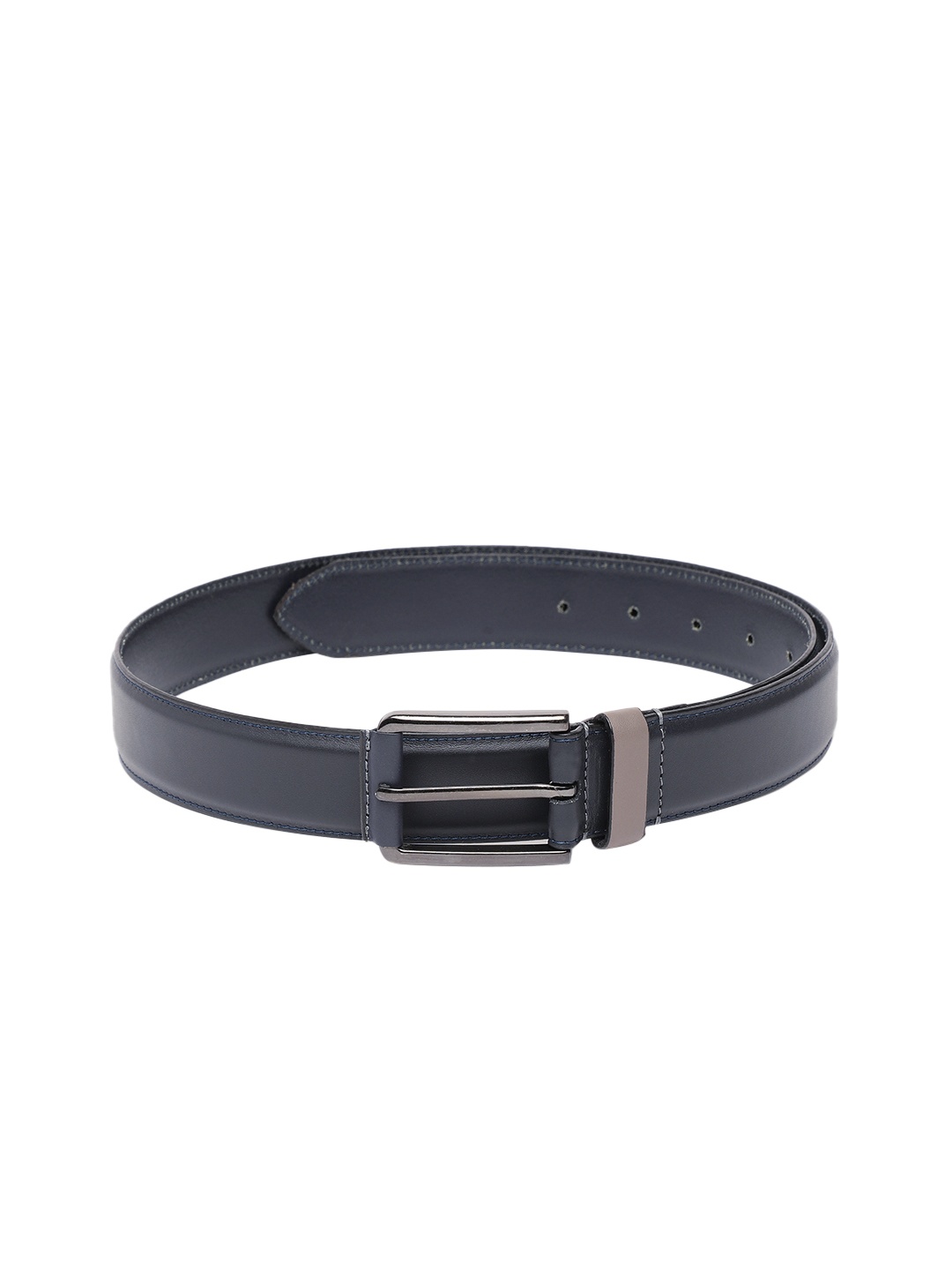 

Ducati Men Leather Belt, Navy blue