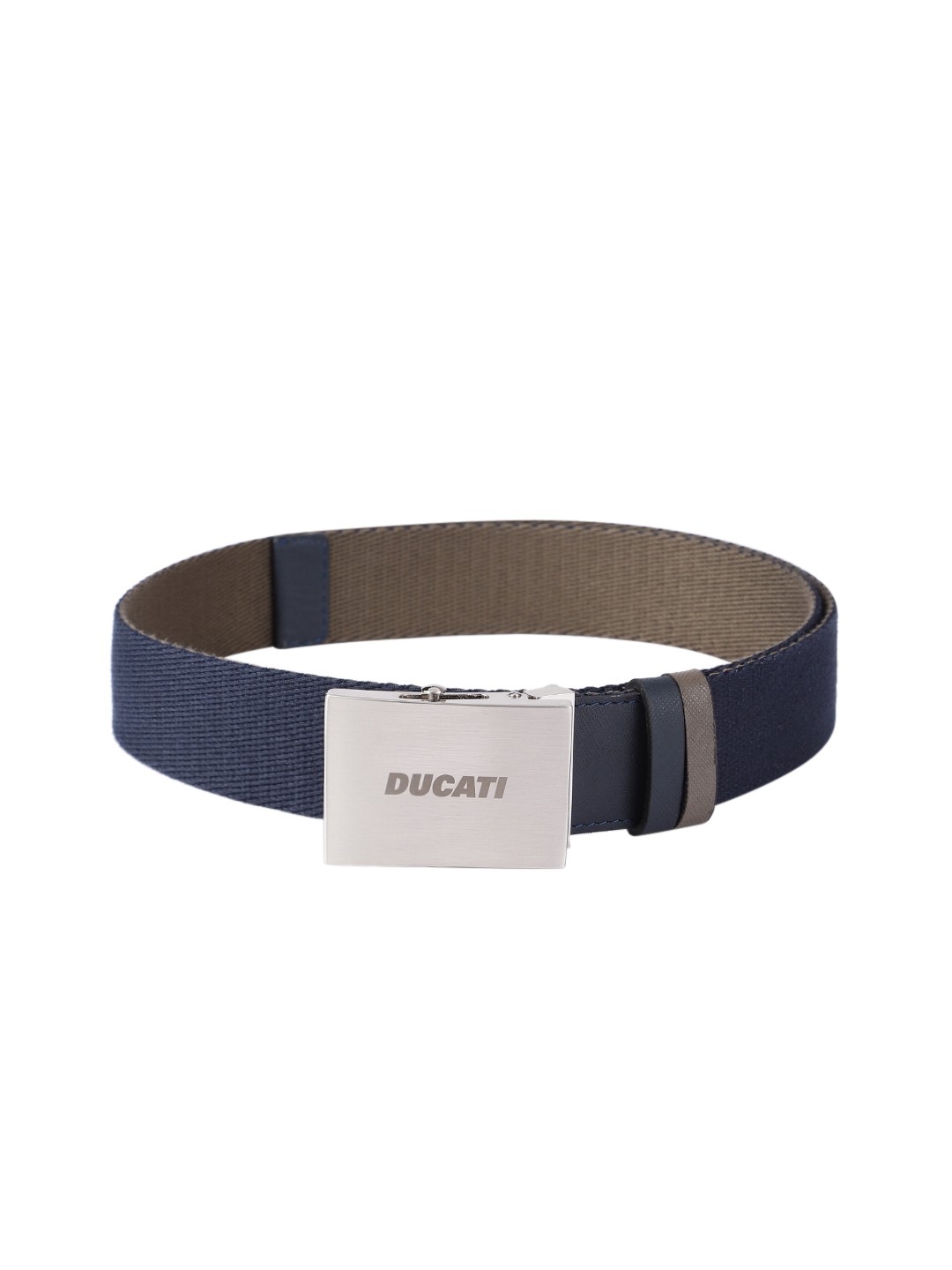 

Ducati Men Solid Belt, Blue