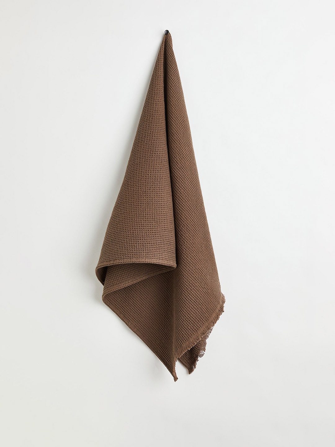 

H&M Brown Waffled Bath Towel