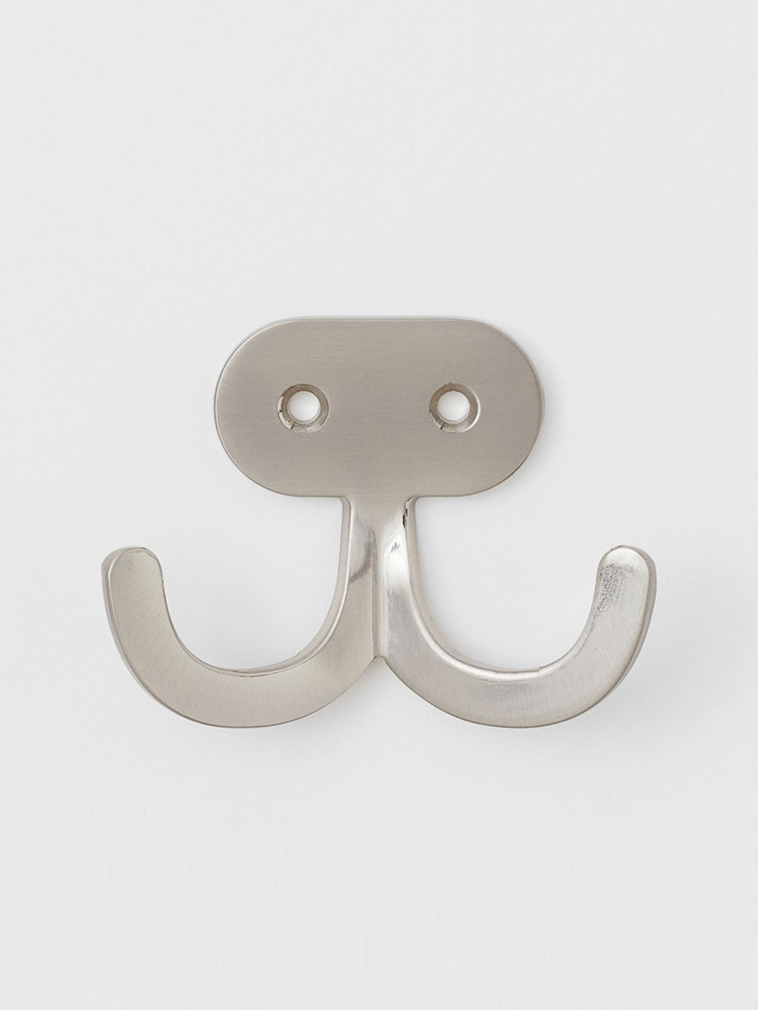 

H&M Silver Solid Metal Double Hooks