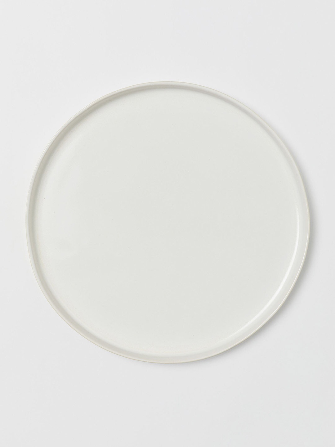 

H&M White Large Stoneware Plate
