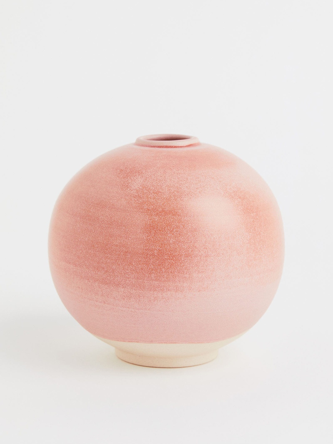 

H&M Small Stoneware Vase, Pink