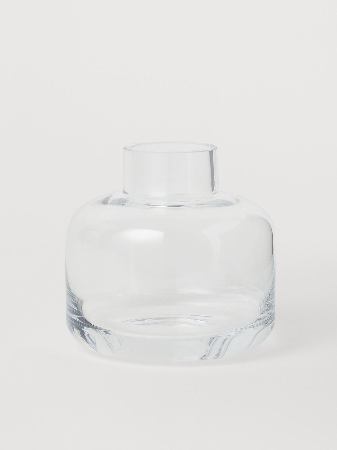 

H&M Transparent Solid Small Glass Vase