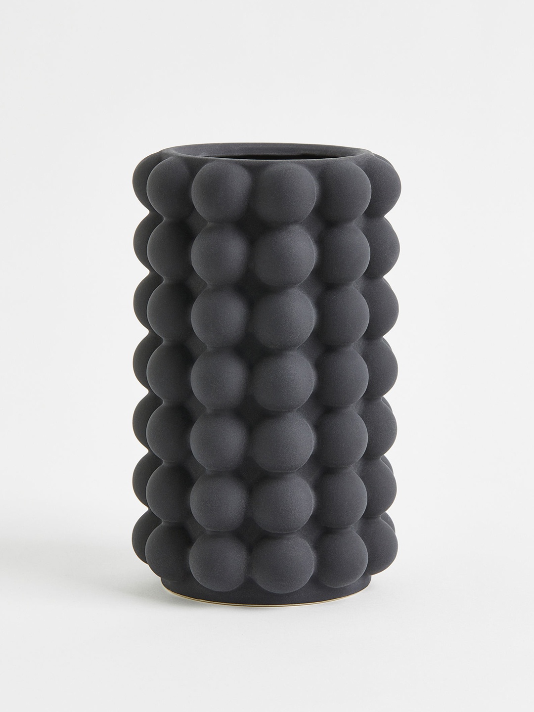 

H&M Black Tall Bubbled Vase