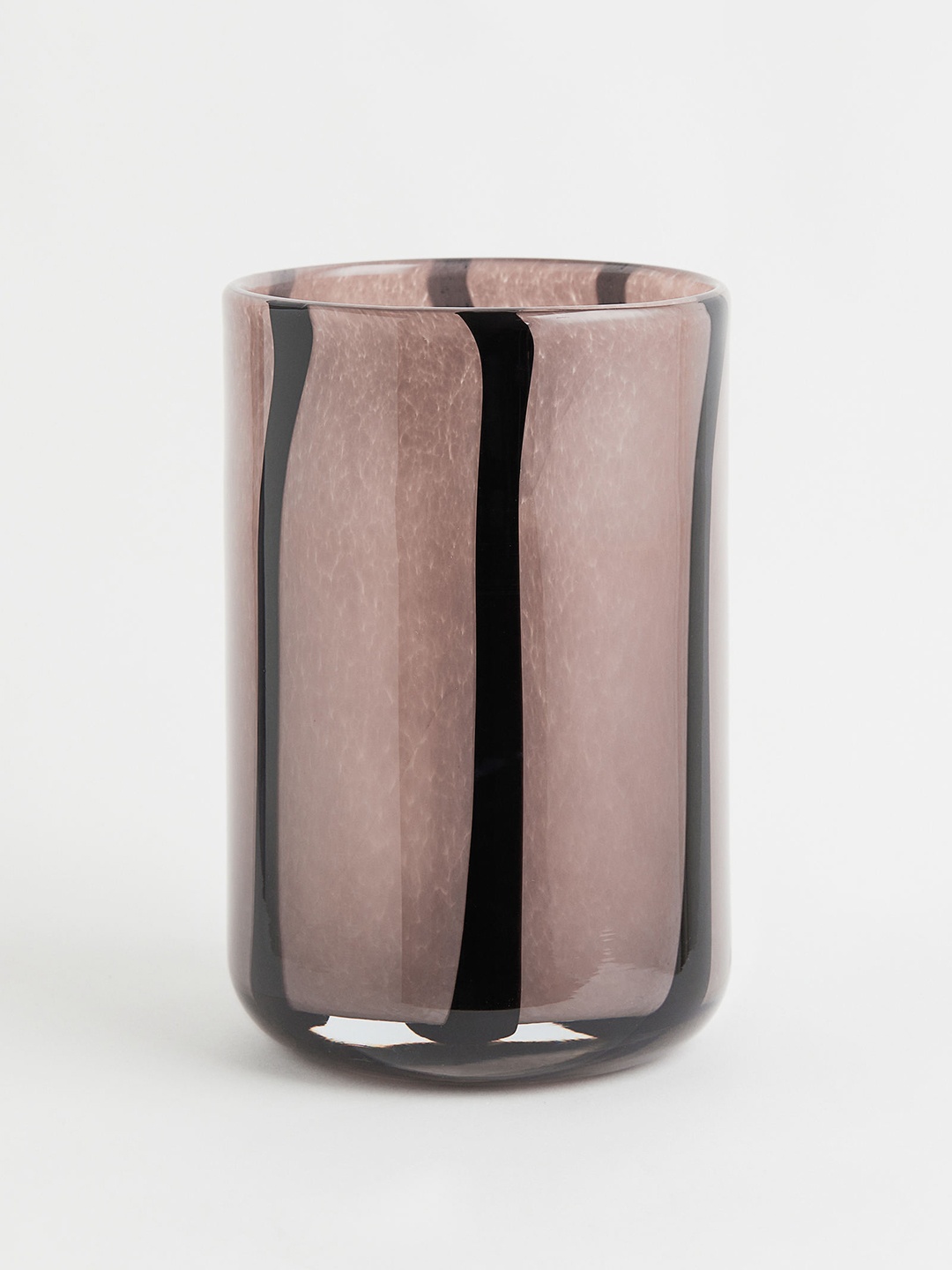 

H&M Beige Glass Vase