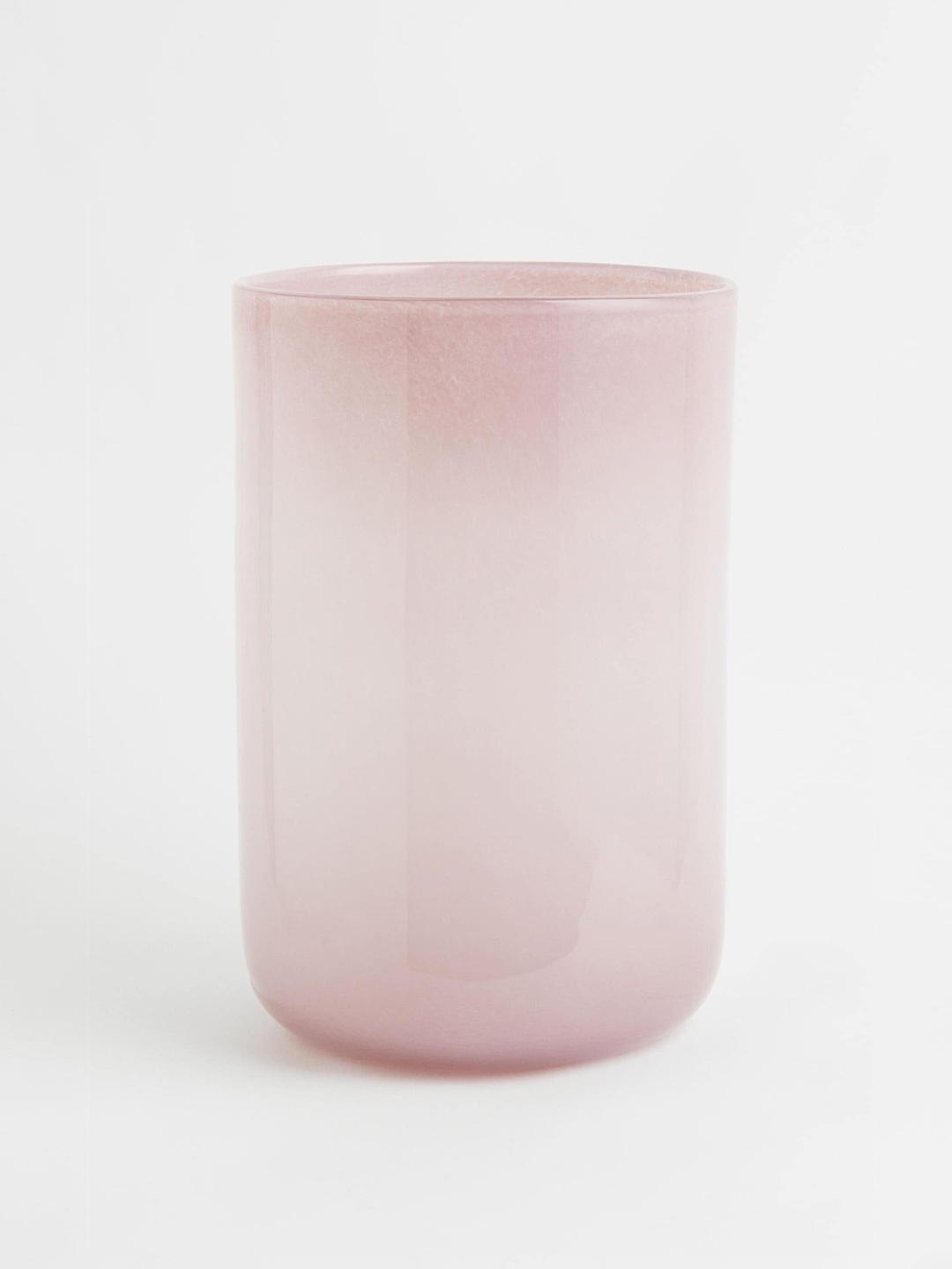 

H&M Pink Large Glass Vase