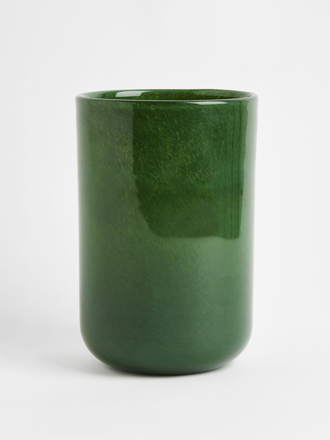 

H&M Green Glass Vase