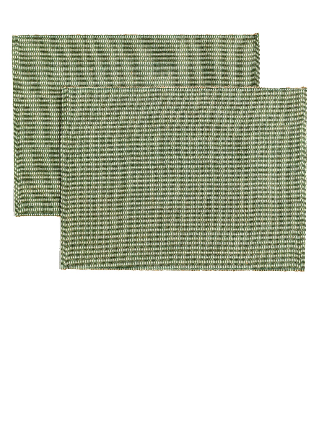 

H&M 2-Pack Jute-Blend Table Mats, Green