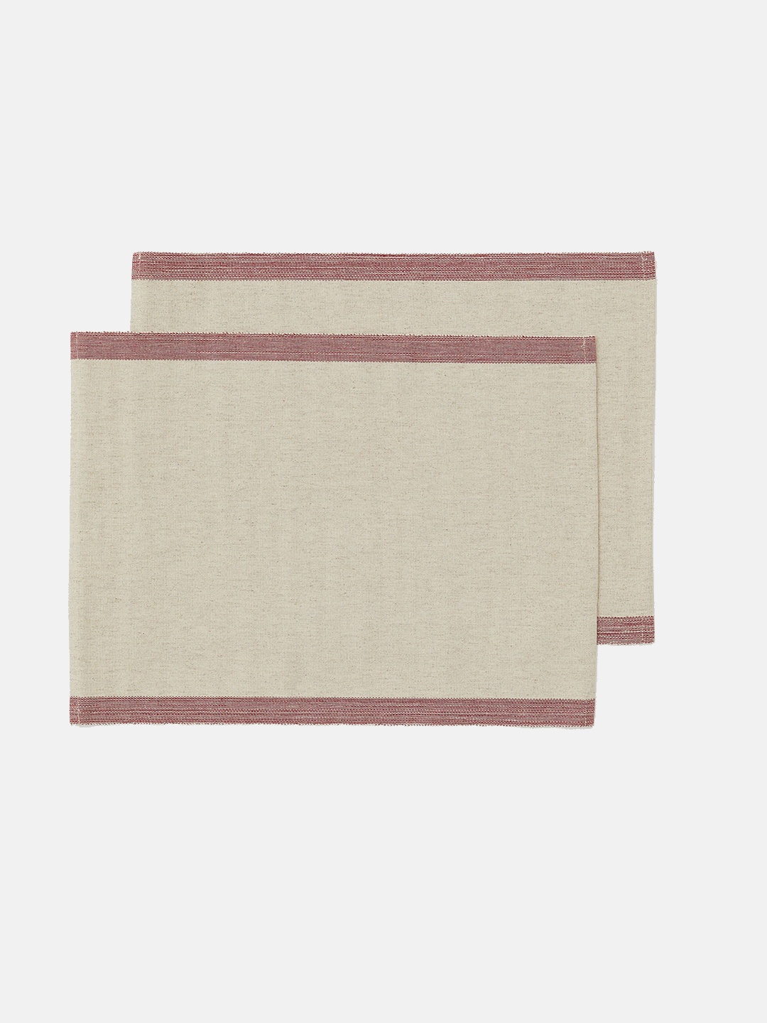 H&M Beige 2-Pack Linen-Blend Table Mats