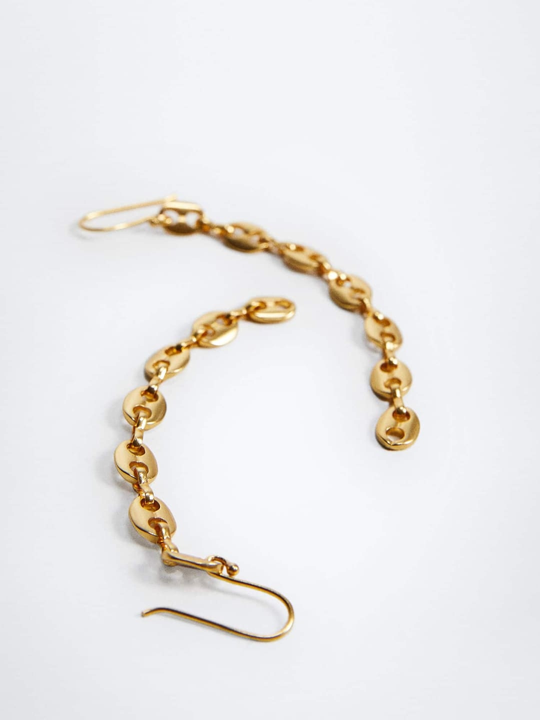 

MANGO Women Gold-Toned Classic Drop Earrings